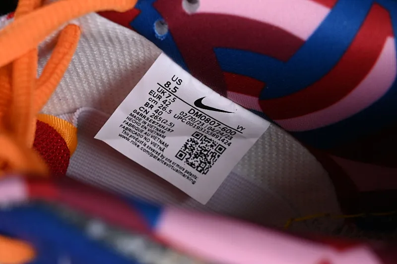 All categories Nk SB Dunk series Nk SB Dunk Low low-top sneakers Nk SB Dunk Low Pro QS "What Thepaul" element style stitching SB low-top casual sneakers DM0807-600